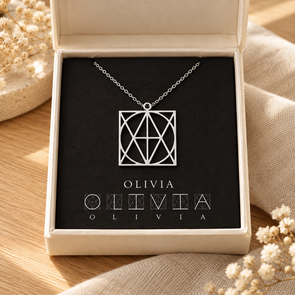 Personalized Name Monogram Necklace – A Symbol That's Uniquely Yours