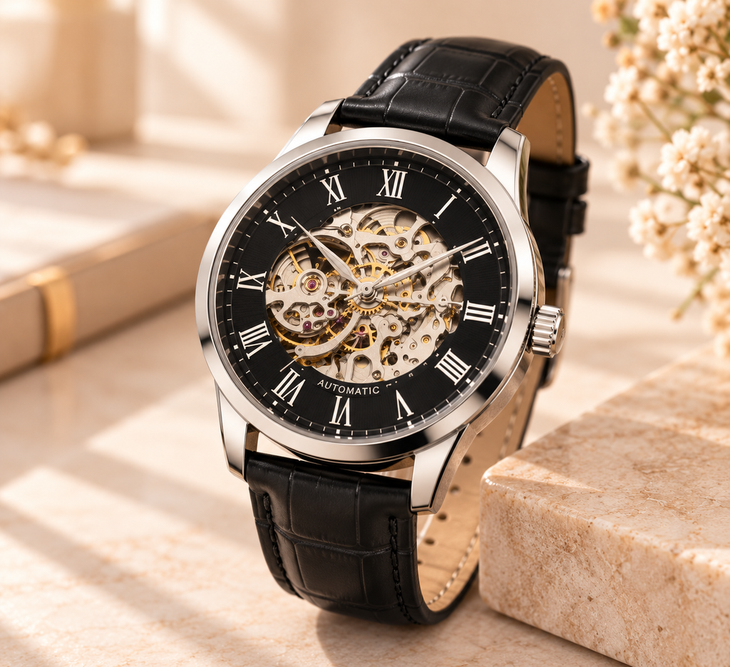 Time Well Spent – Automatic Skeleton Watch