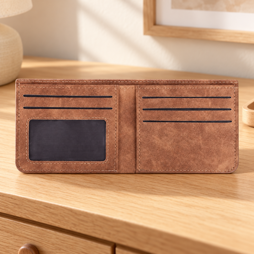 Personalized Photo Wallet – Custom Keepsake Gift for Him