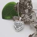 Grandma Loves You Heart Necklace for Granddaughter – image 3