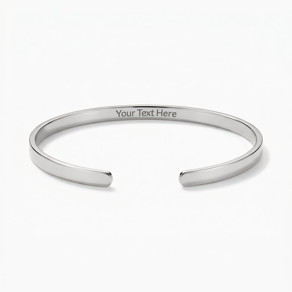 To My Daughter Engraved Cuff Bracelet – Love You Always