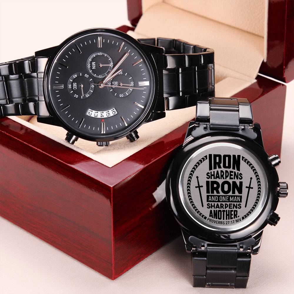 Iron Sharpens Iron (Proverbs 27:17) – Men's Watch – image 10