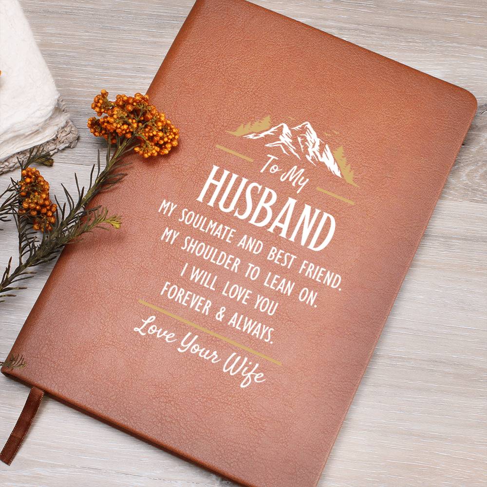 My Soulmate and Best Friend – Leather Journal – image 4