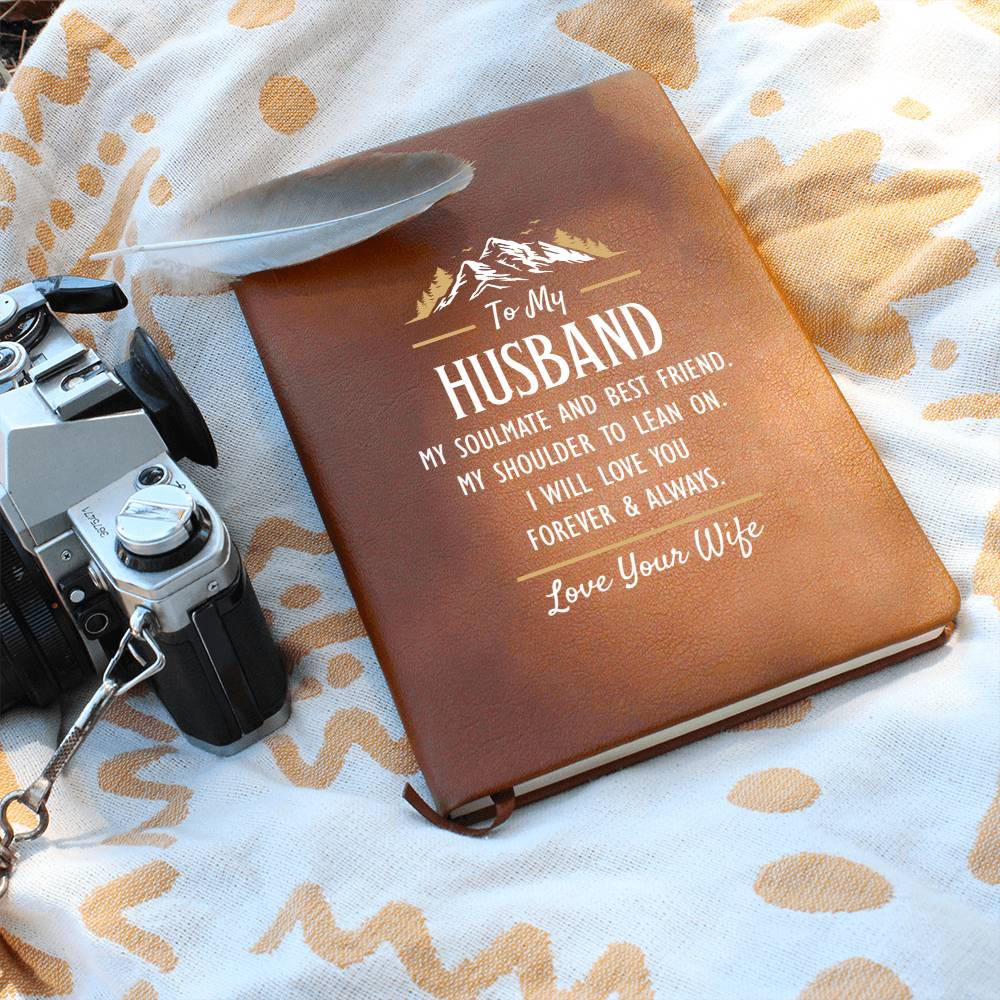 My Soulmate and Best Friend – Leather Journal – image 5