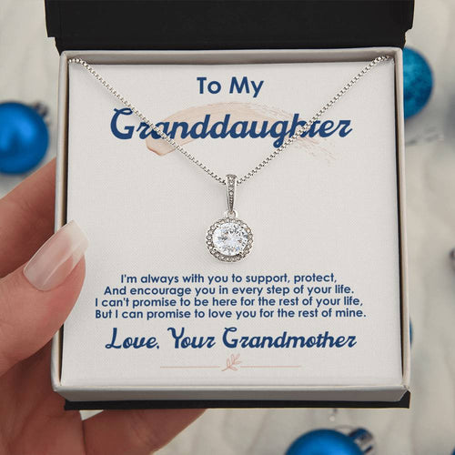 Always With You Necklace for Granddaughter – From Grandma – image 2