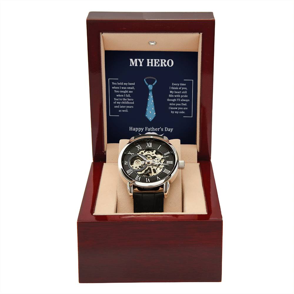 My Hero Dad – Openwork Watch – image 4