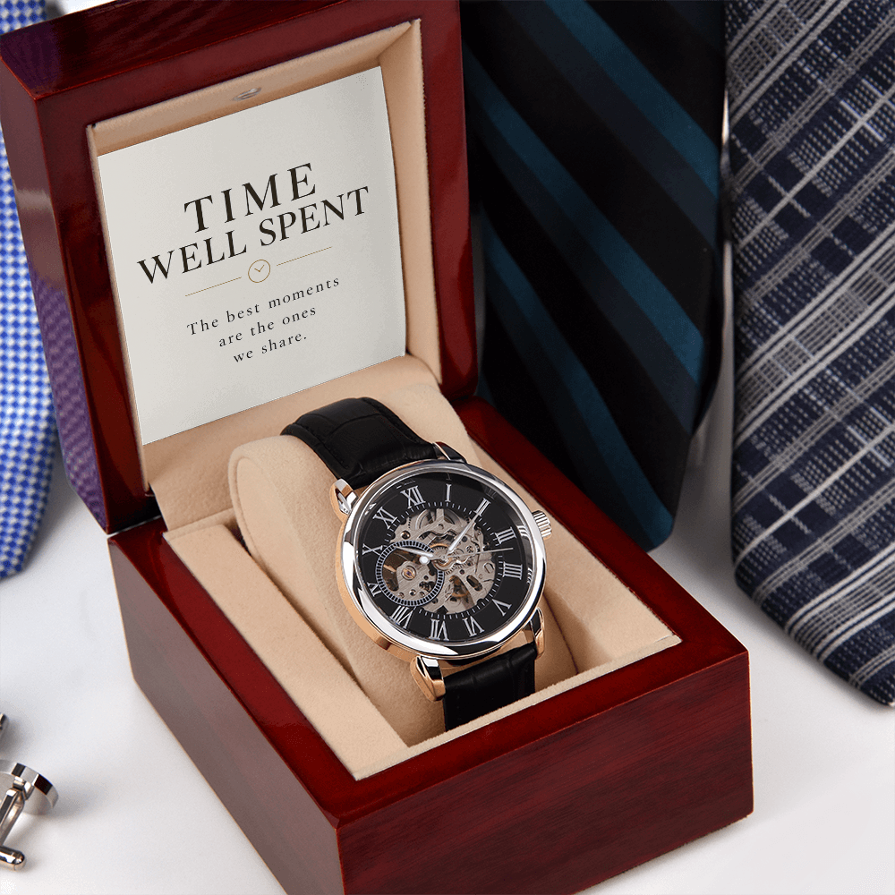 Time Well Spent – Automatic Skeleton Watch