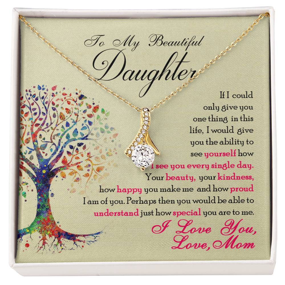 Gift for Daughter – Alluring Beauty Necklace – image 3