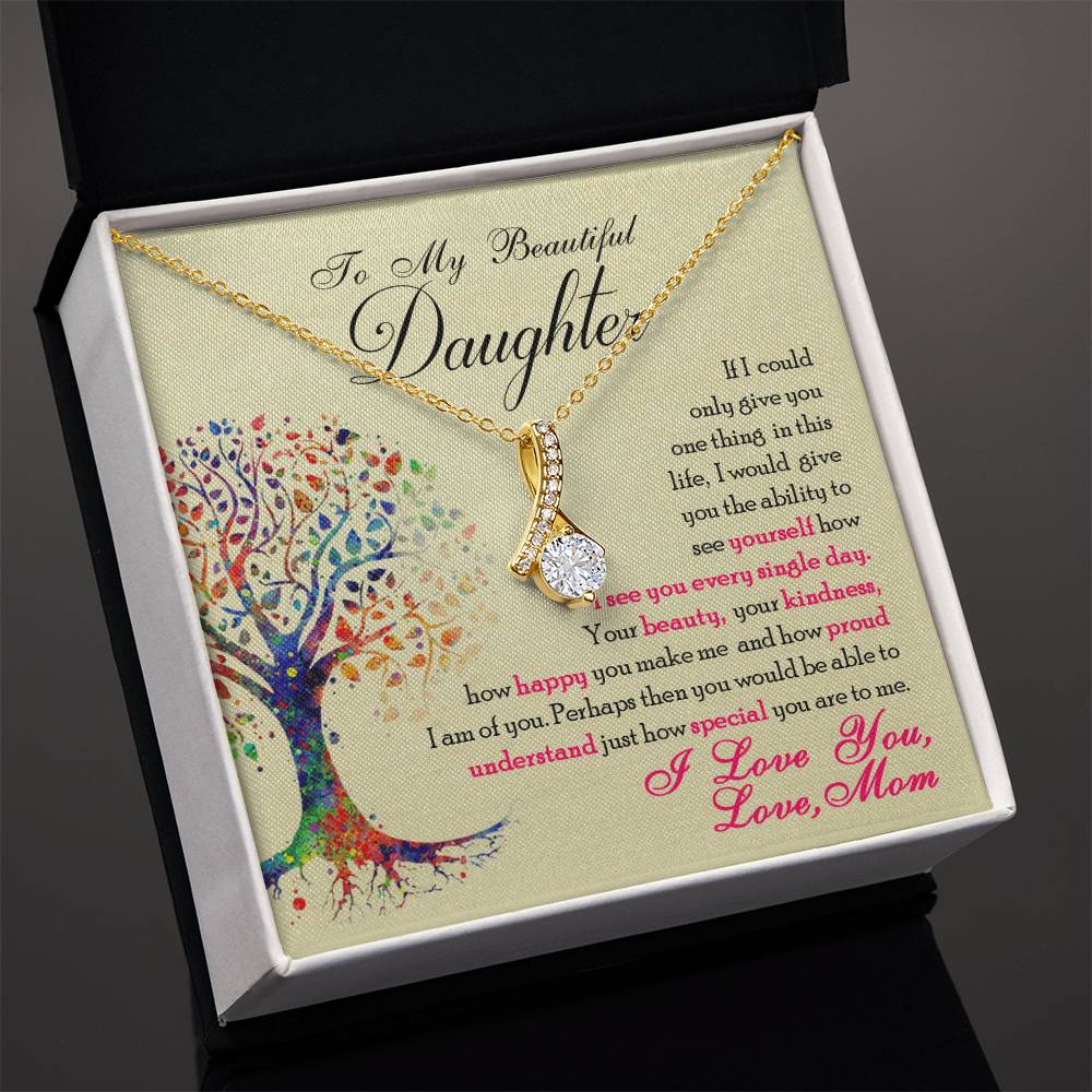 Gift for Daughter – Alluring Beauty Necklace – image 4