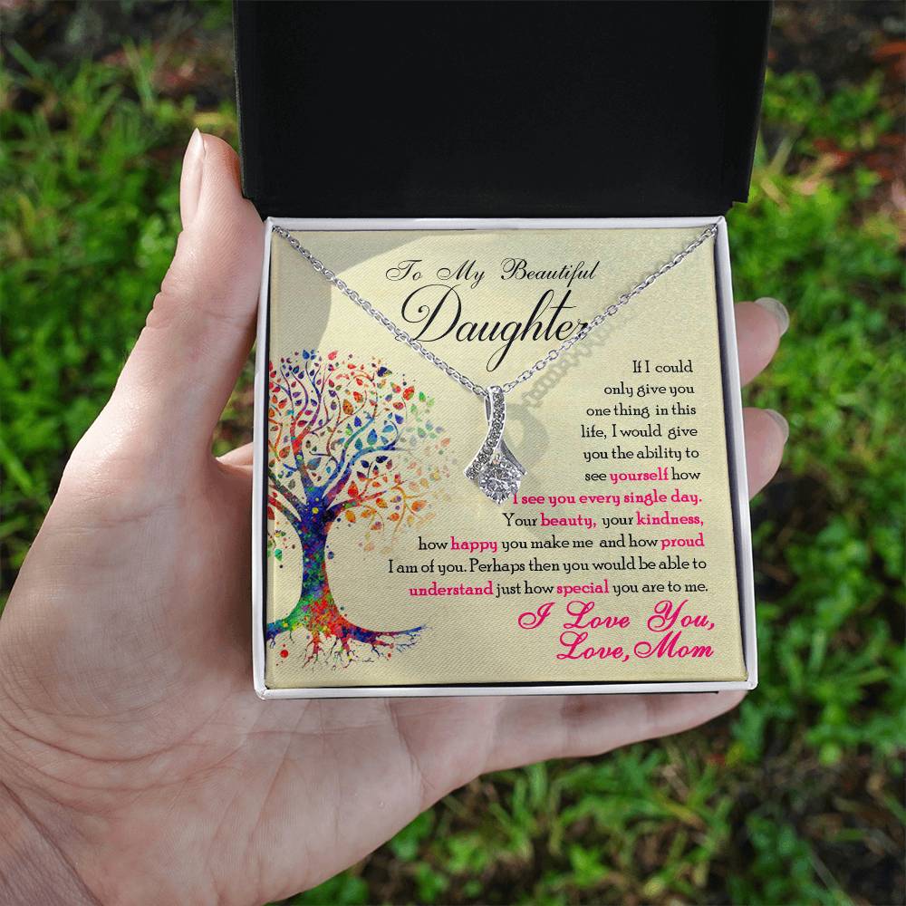 Gift for Daughter – Alluring Beauty Necklace – image 2