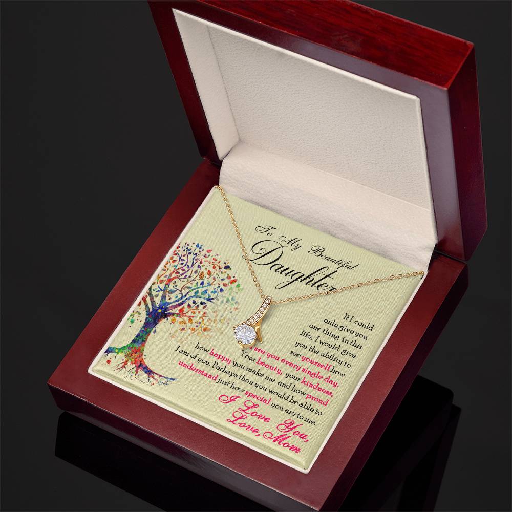 Gift for Daughter – Alluring Beauty Necklace – image 6