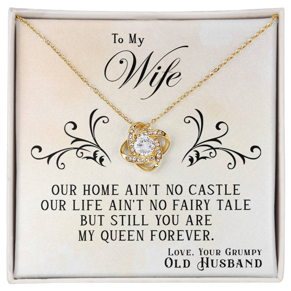 My Queen Forever – Love Knot Necklace – image 3