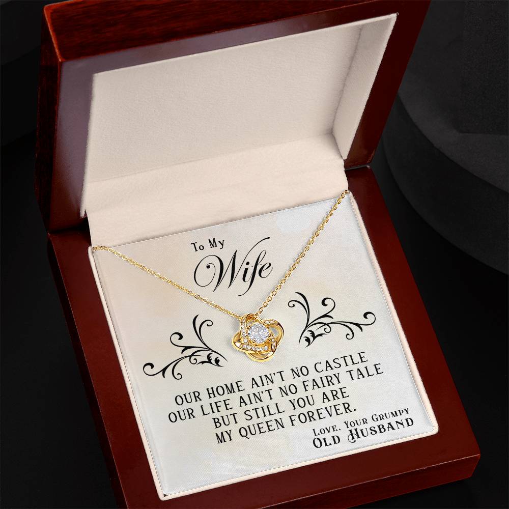 My Queen Forever – Love Knot Necklace – image 6