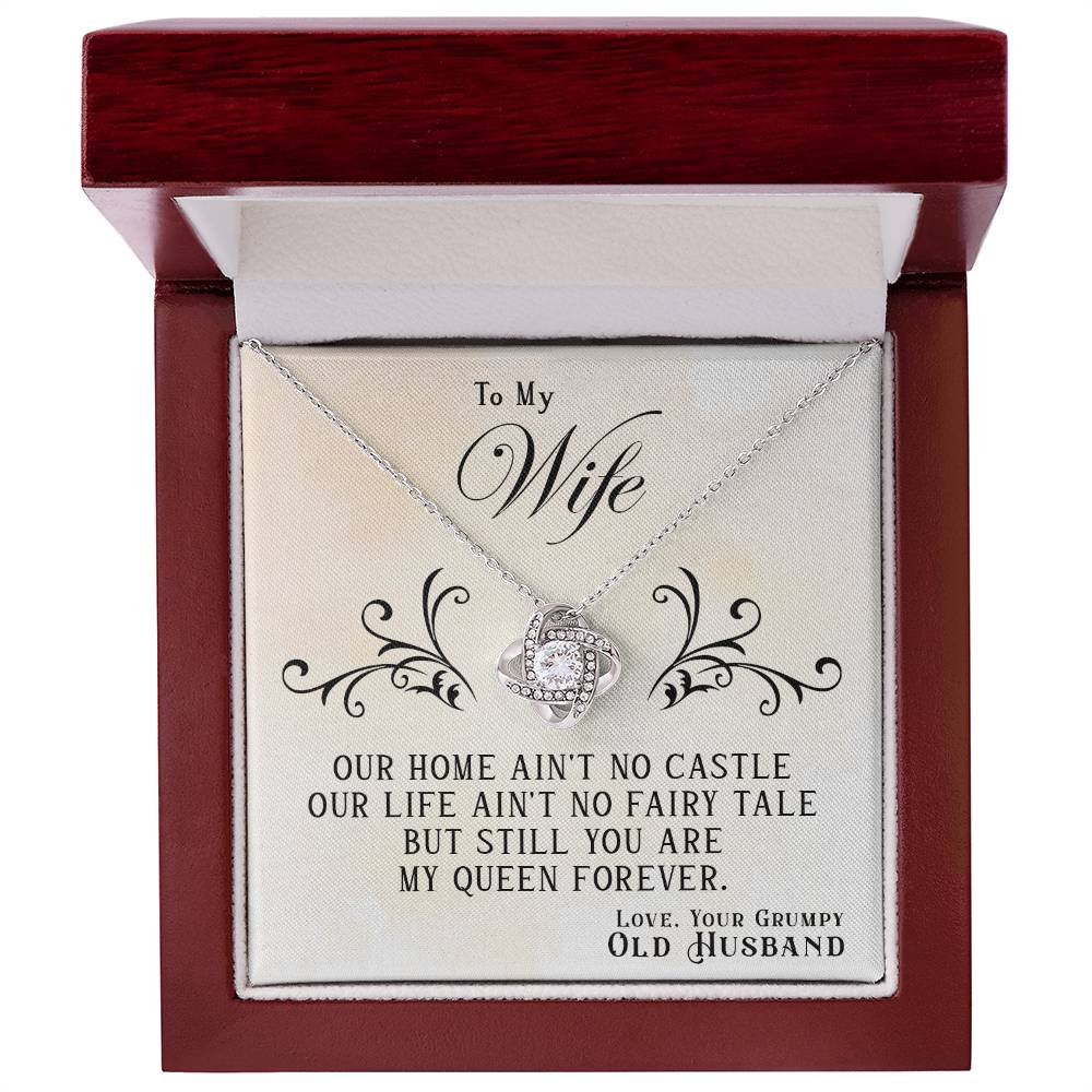My Queen Forever – Love Knot Necklace – image 4