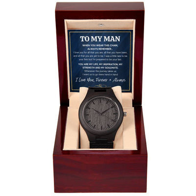 Gift for Him – Inspiration – Wooden Watch