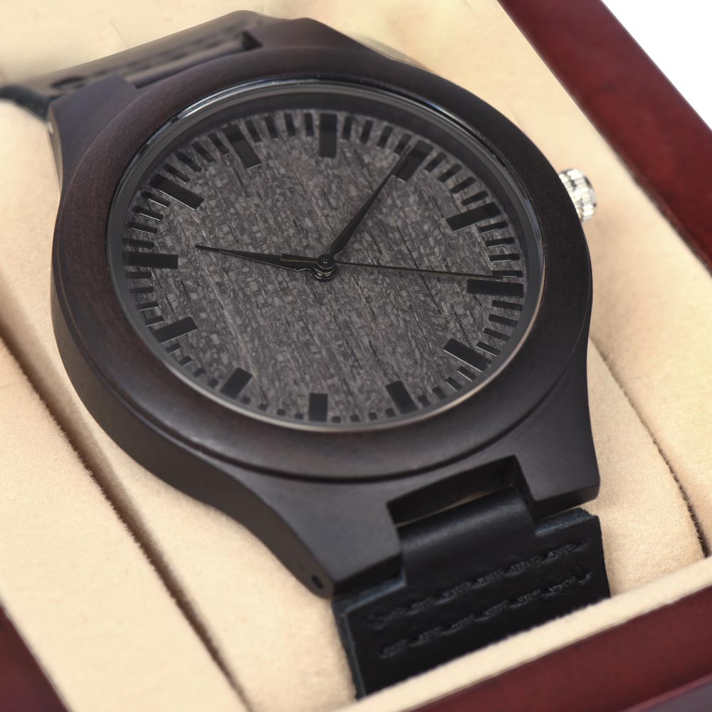 Gift for Him – Inspiration – Wooden Watch – image 3