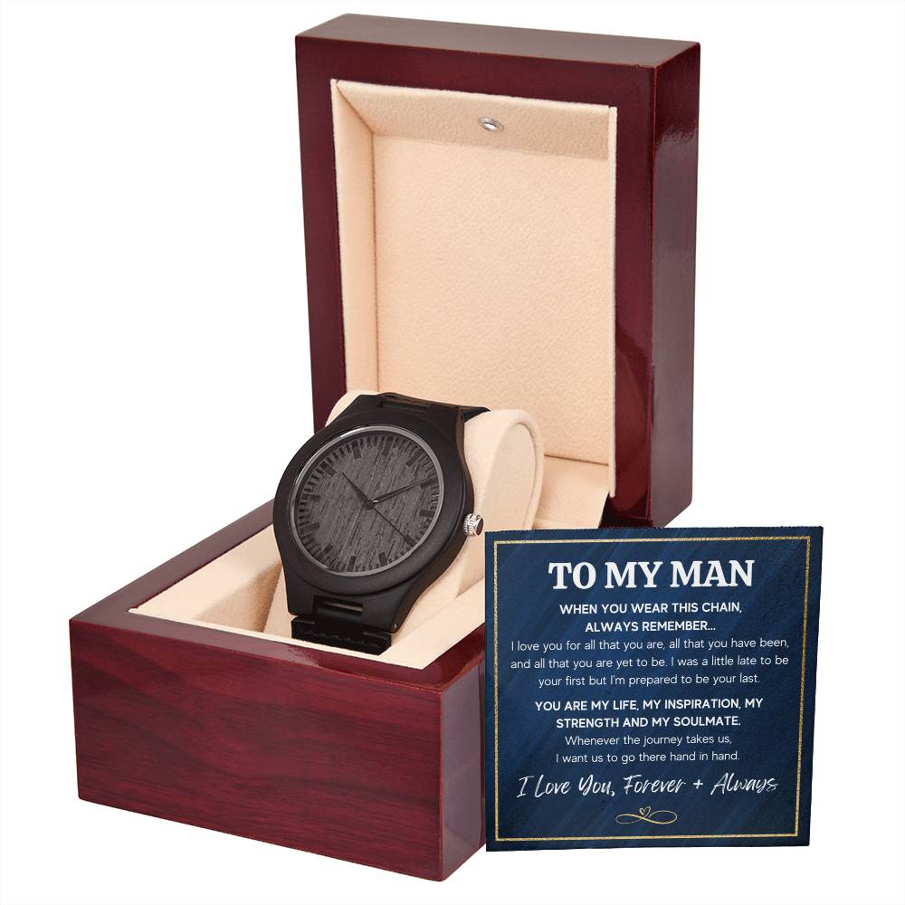Gift for Him – Inspiration – Wooden Watch – image 4