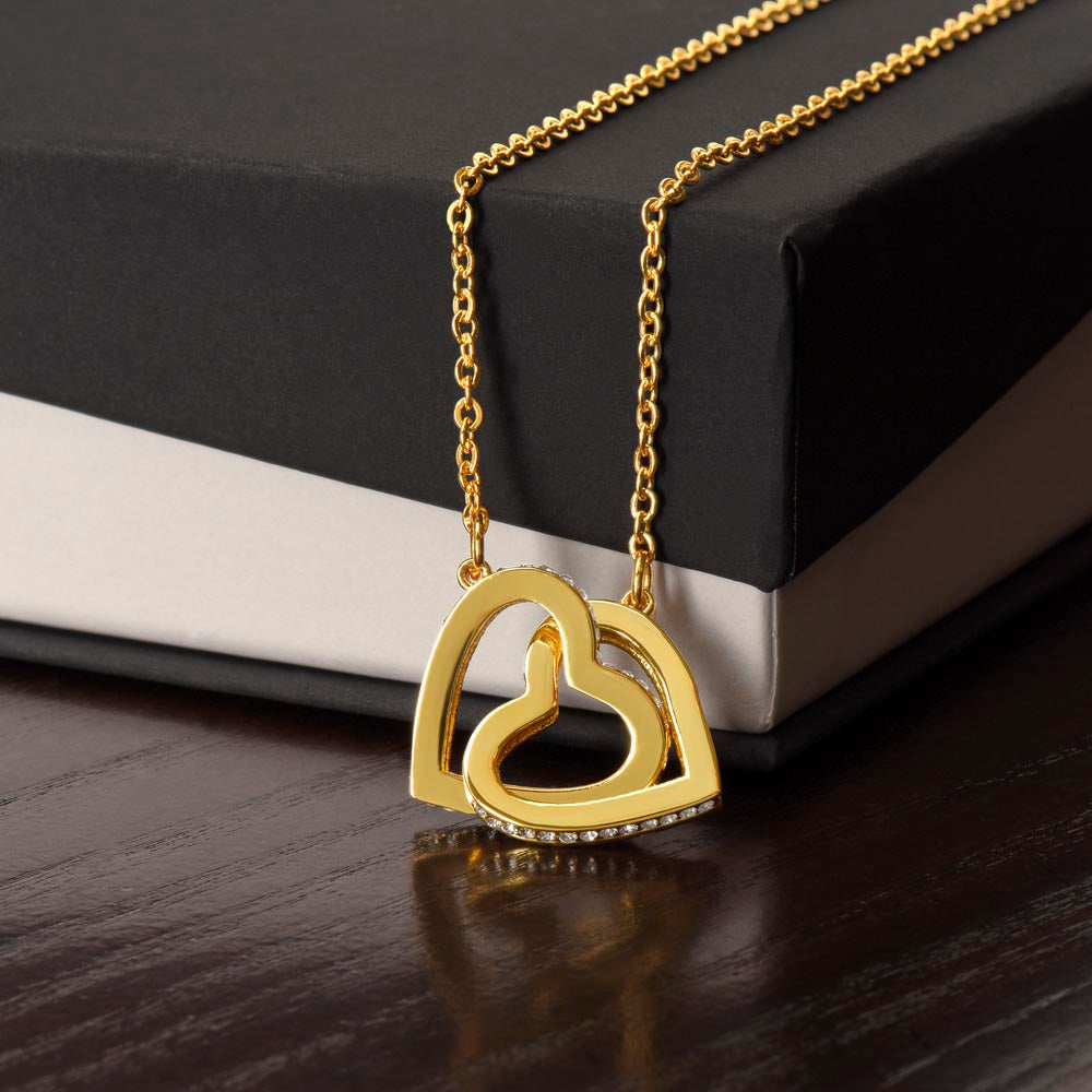 Interlocking Hearts Necklace – image 3