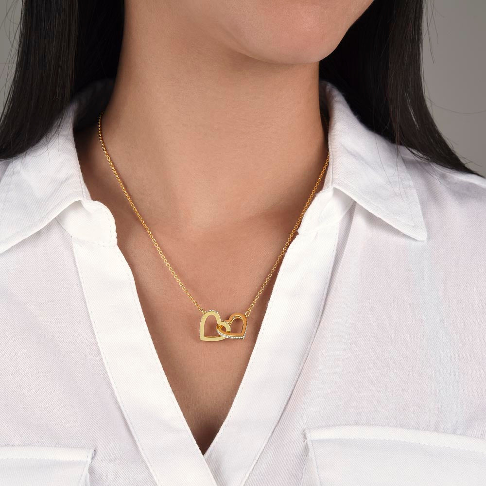 Interlocking Hearts Necklace – image 4