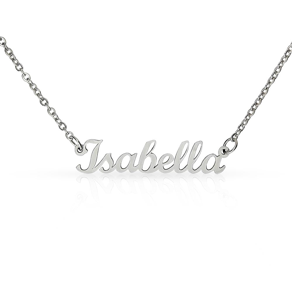 Classic Style Name Necklace – image 3