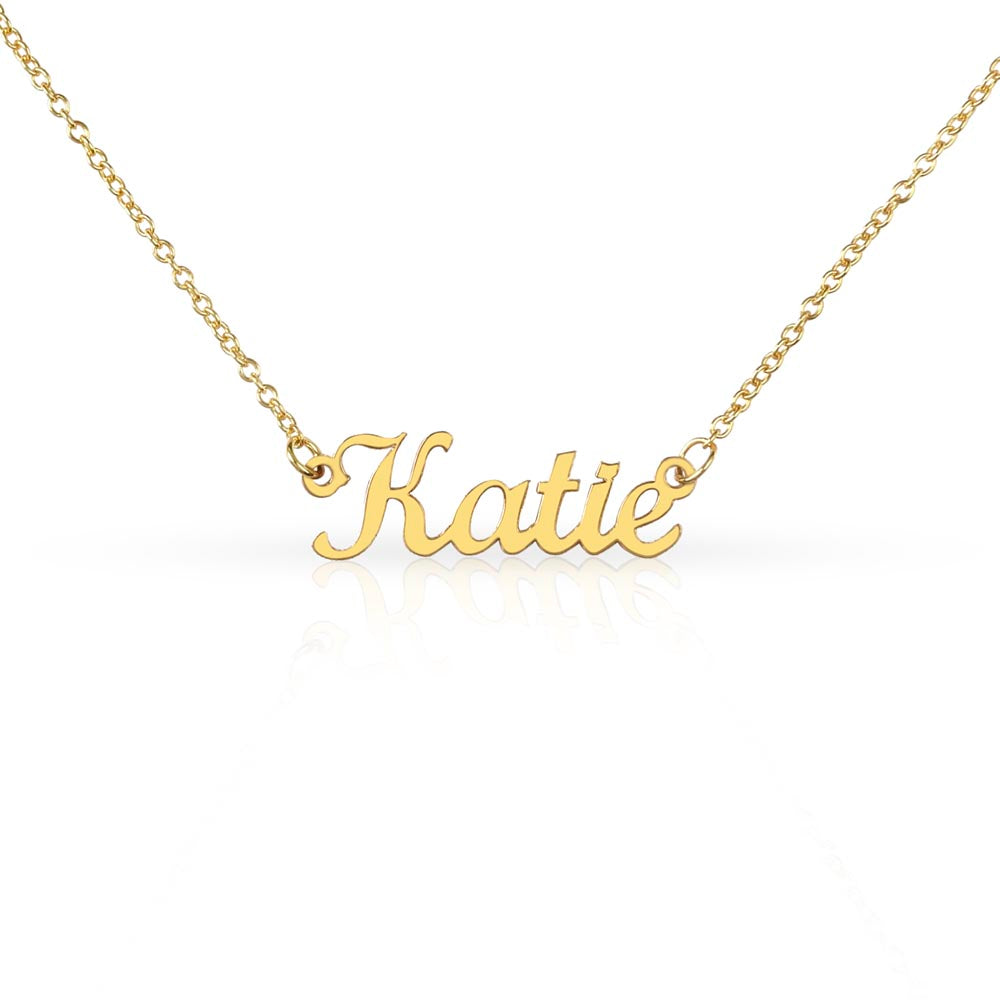 Classic Style Name Necklace – image 4