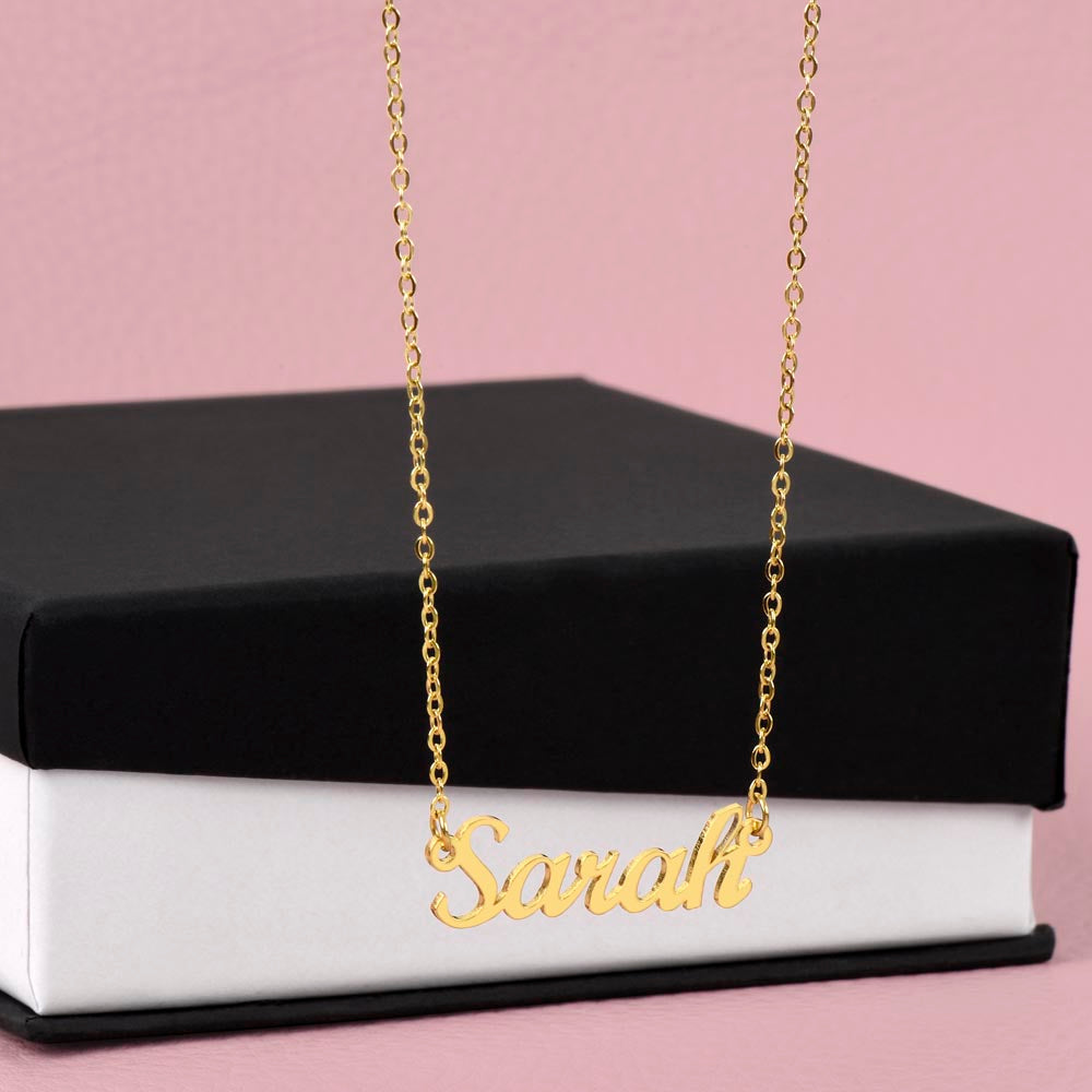 Classic Style Name Necklace – image 7