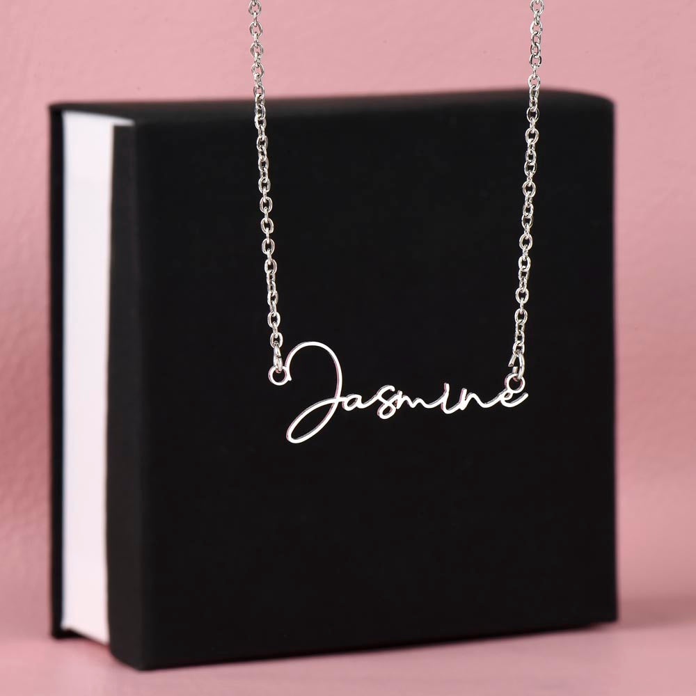 Signature Style Name Necklace – image 2