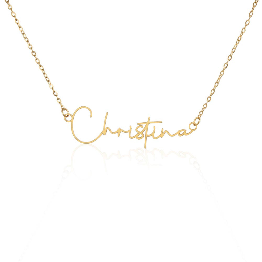 Signature Style Name Necklace – image 3