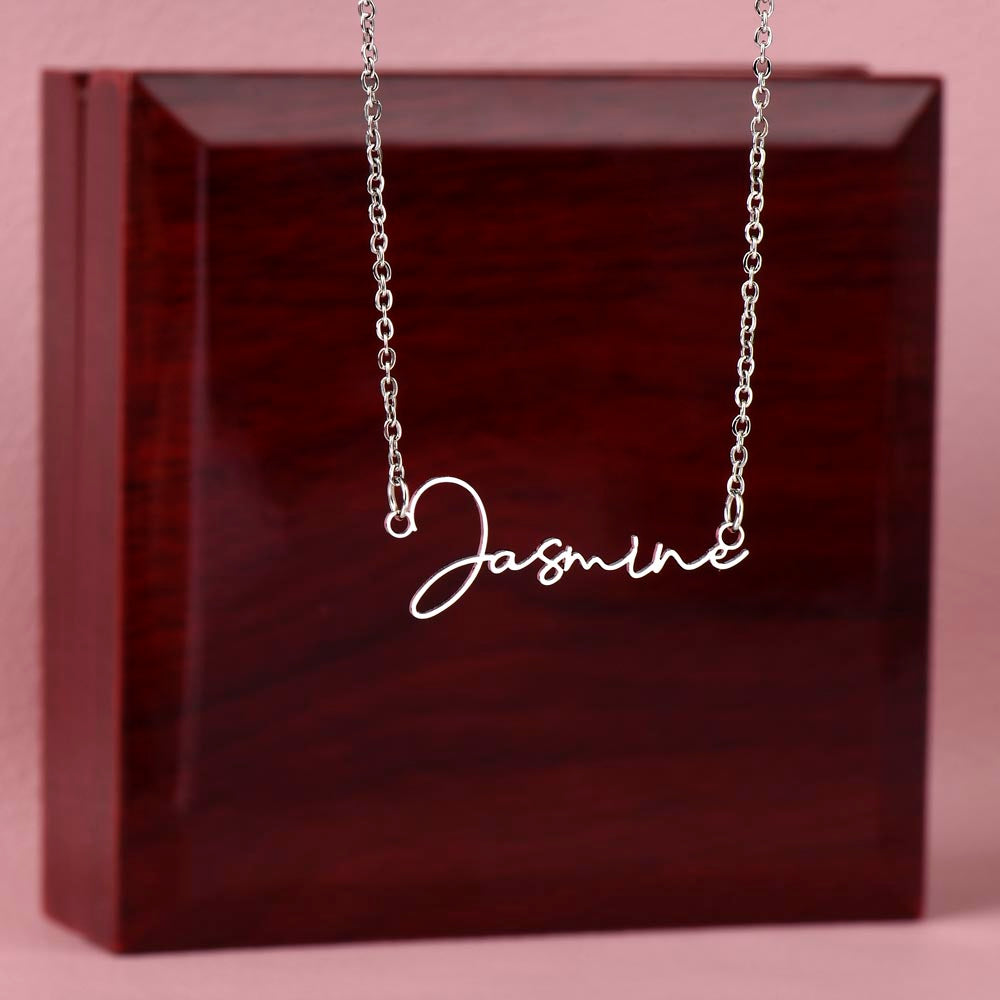 Signature Style Name Necklace – image 5