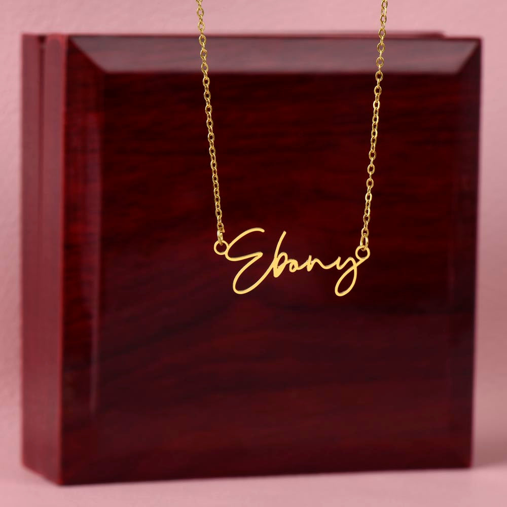 Signature Style Name Necklace – image 6