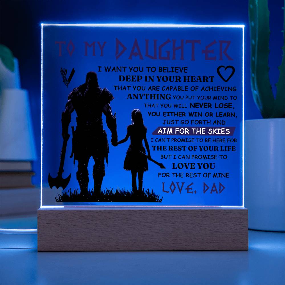 Gift for Daughter – Skies – Acrylic Square – image 5