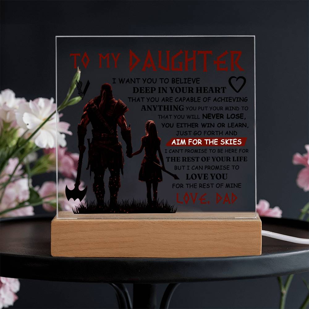 Gift for Daughter – Skies – Acrylic Square – image 4
