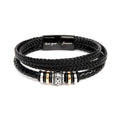 Gift for Son – – Men's Leather Bracelet – image 3