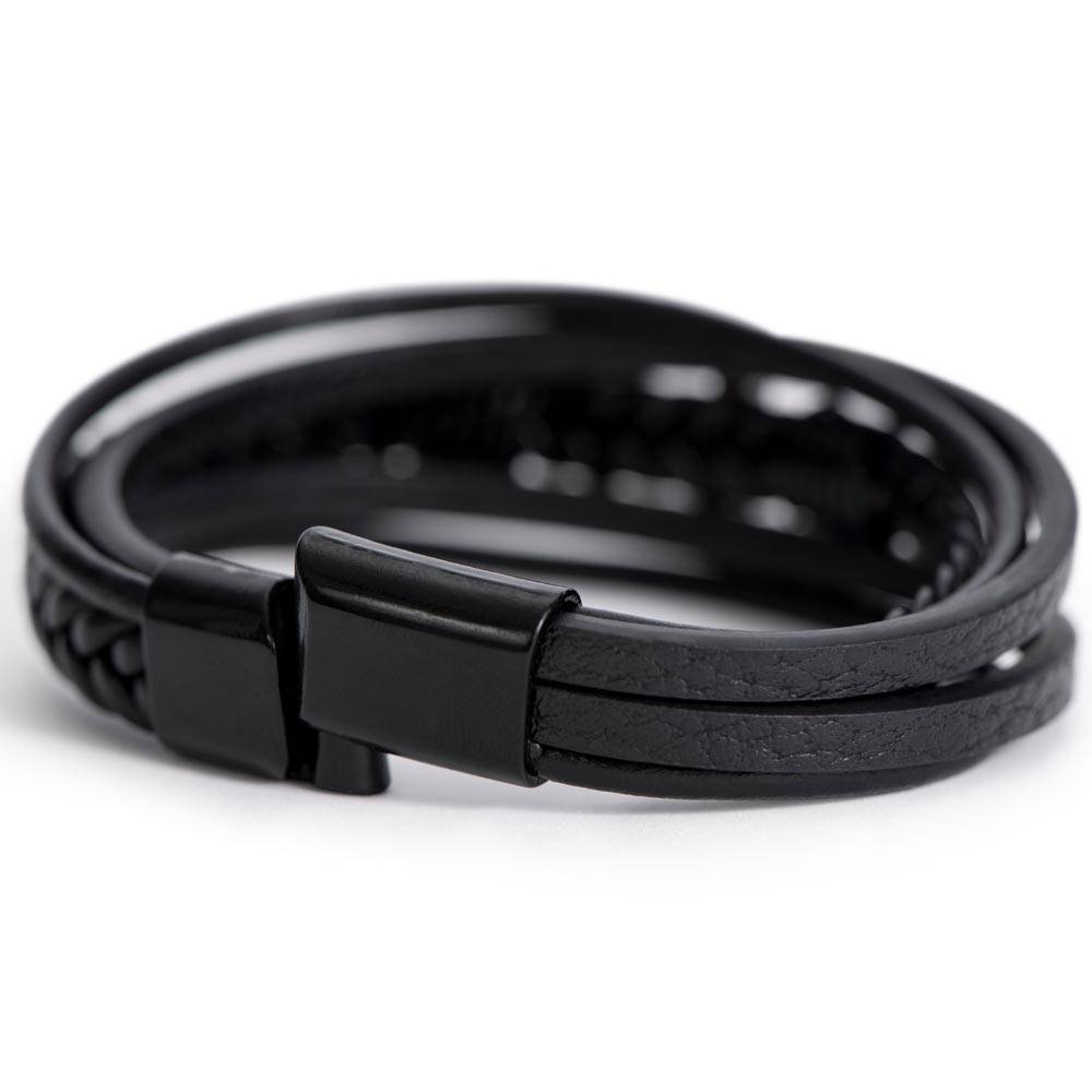 To My Boy Graduation Memories (Love You Forever) – Cross Bracelet – image 3