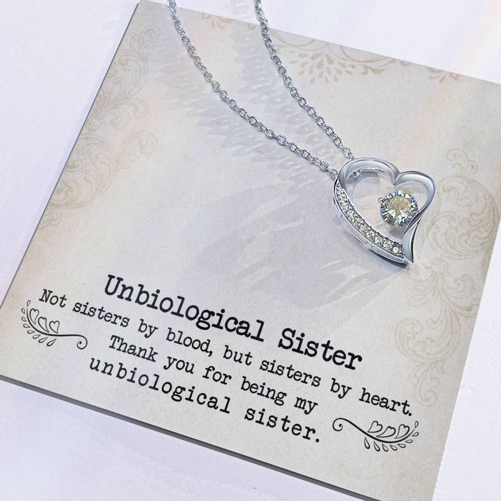 Forever Love Necklace for an Unbiological Sister – image 2