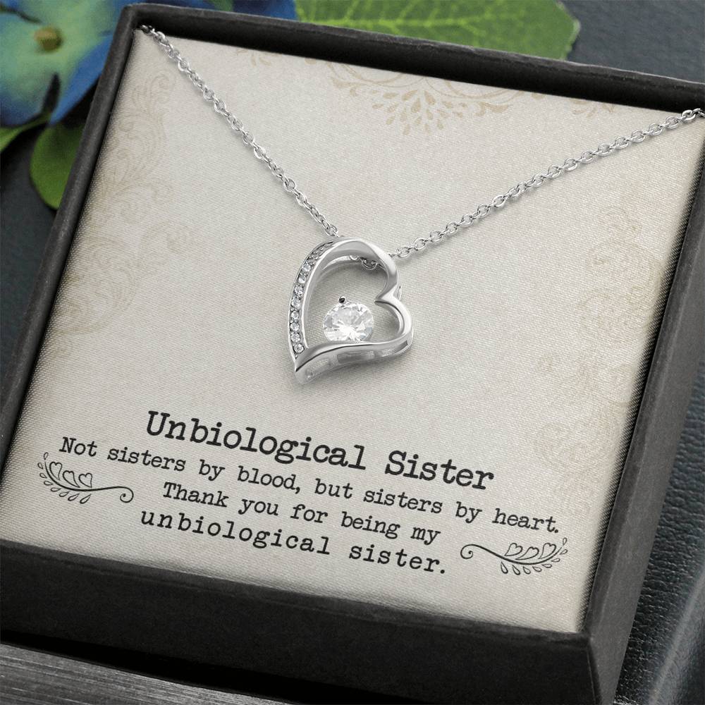 Forever Love Necklace for an Unbiological Sister – image 3