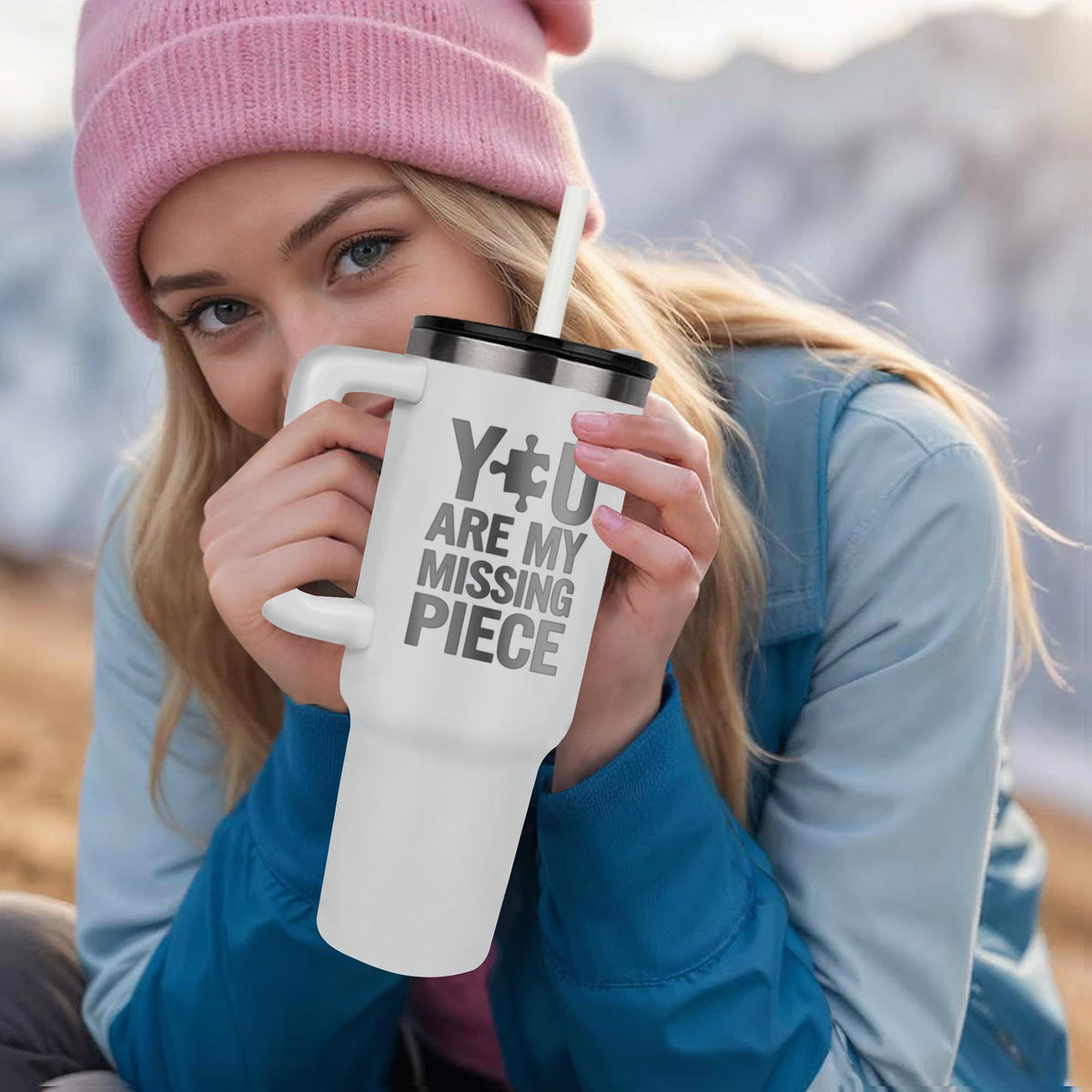 You Are My Missing Piece – Tumbler – image 2