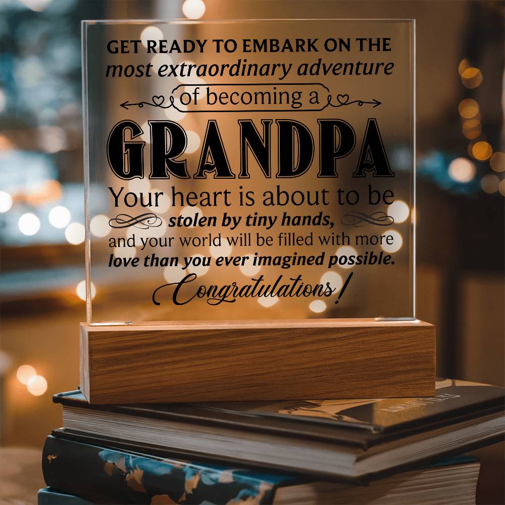 Grandpa – Acrylic Square – image 5