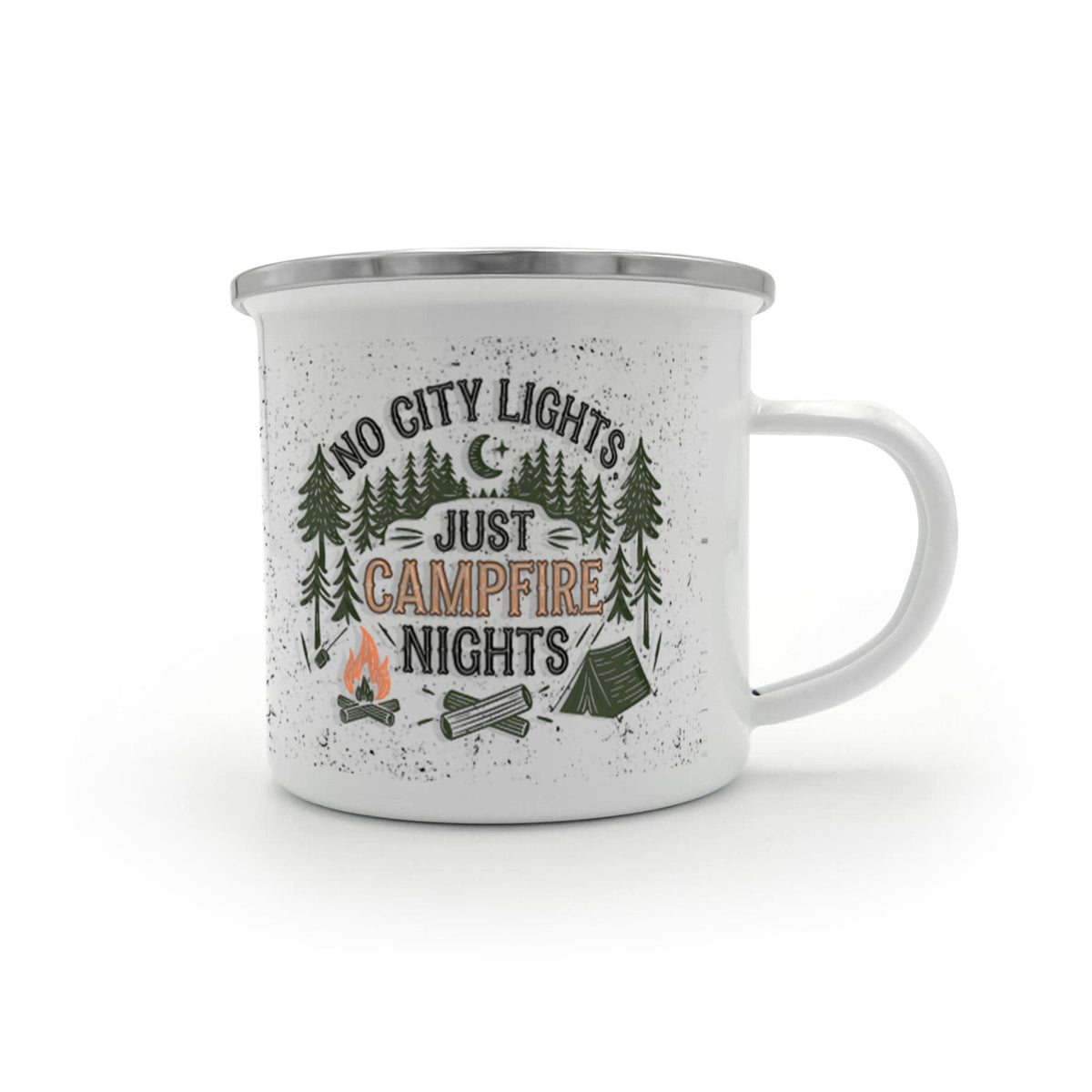 No City Lights – Camping Mug – image 2