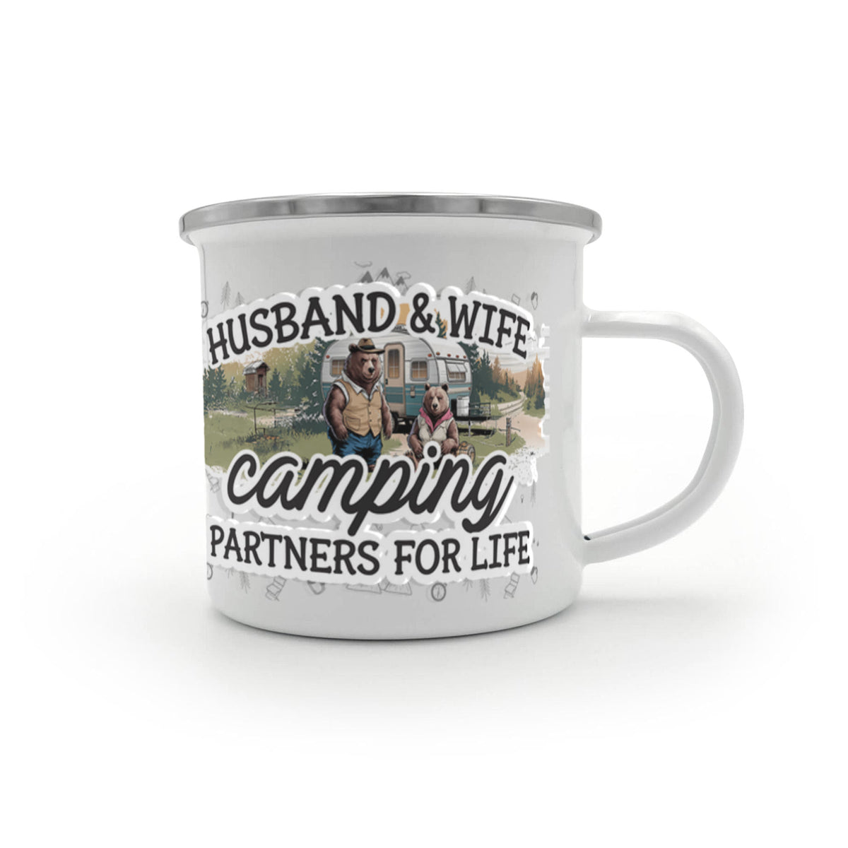 Camping Partners For Life – Camping Mug