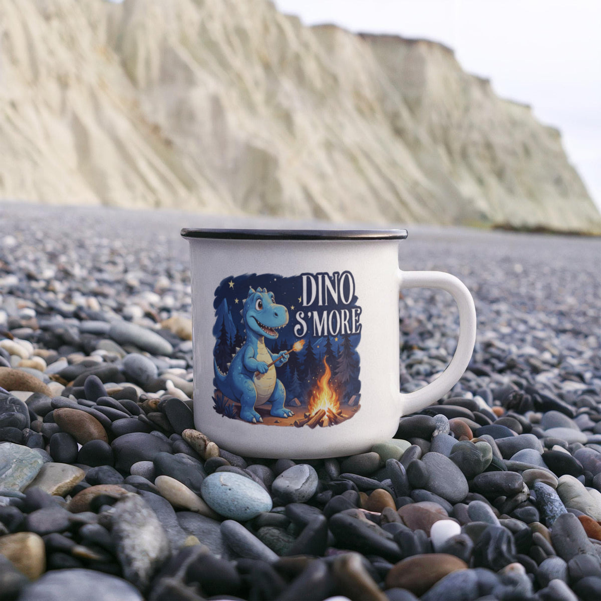 Dino Smores – Camping Mug – image 3