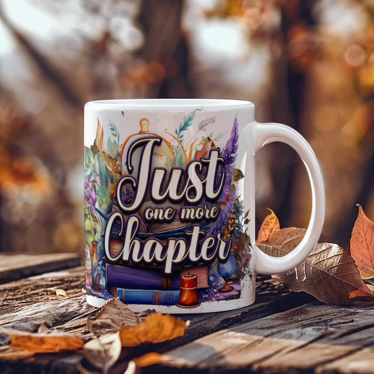 Just One More Chapter – Ceramic Mug – image 3