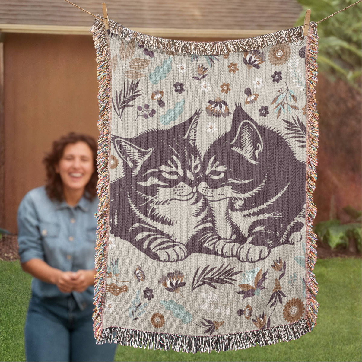 Cat Lovers – Heirloom Blanket – image 4