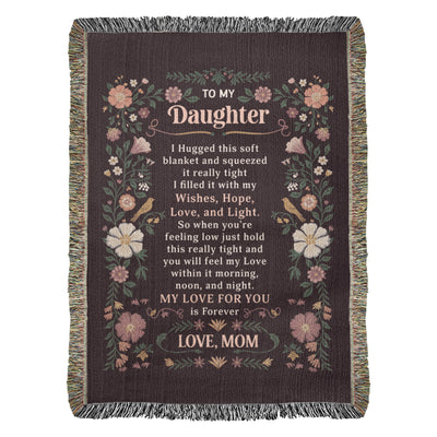 Gift for Daughter – – Heirloom Blanket