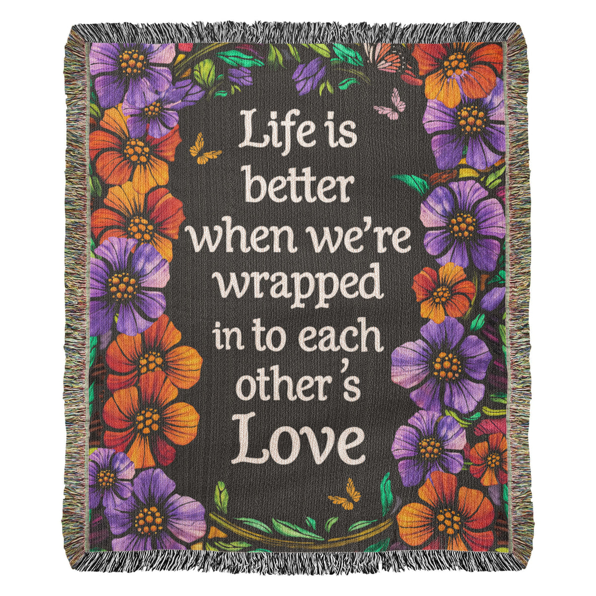 Life is Better With You – Heirloom Blanket – image 2