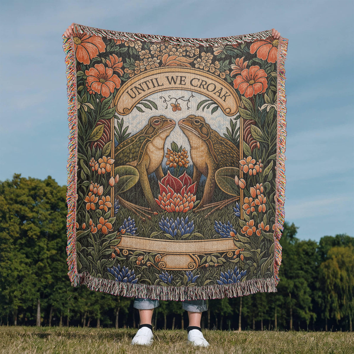 Til We Croak – Heirloom Blanket – image 6