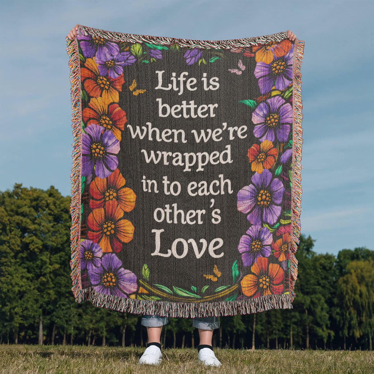 Life is Better With You – Heirloom Blanket – image 5