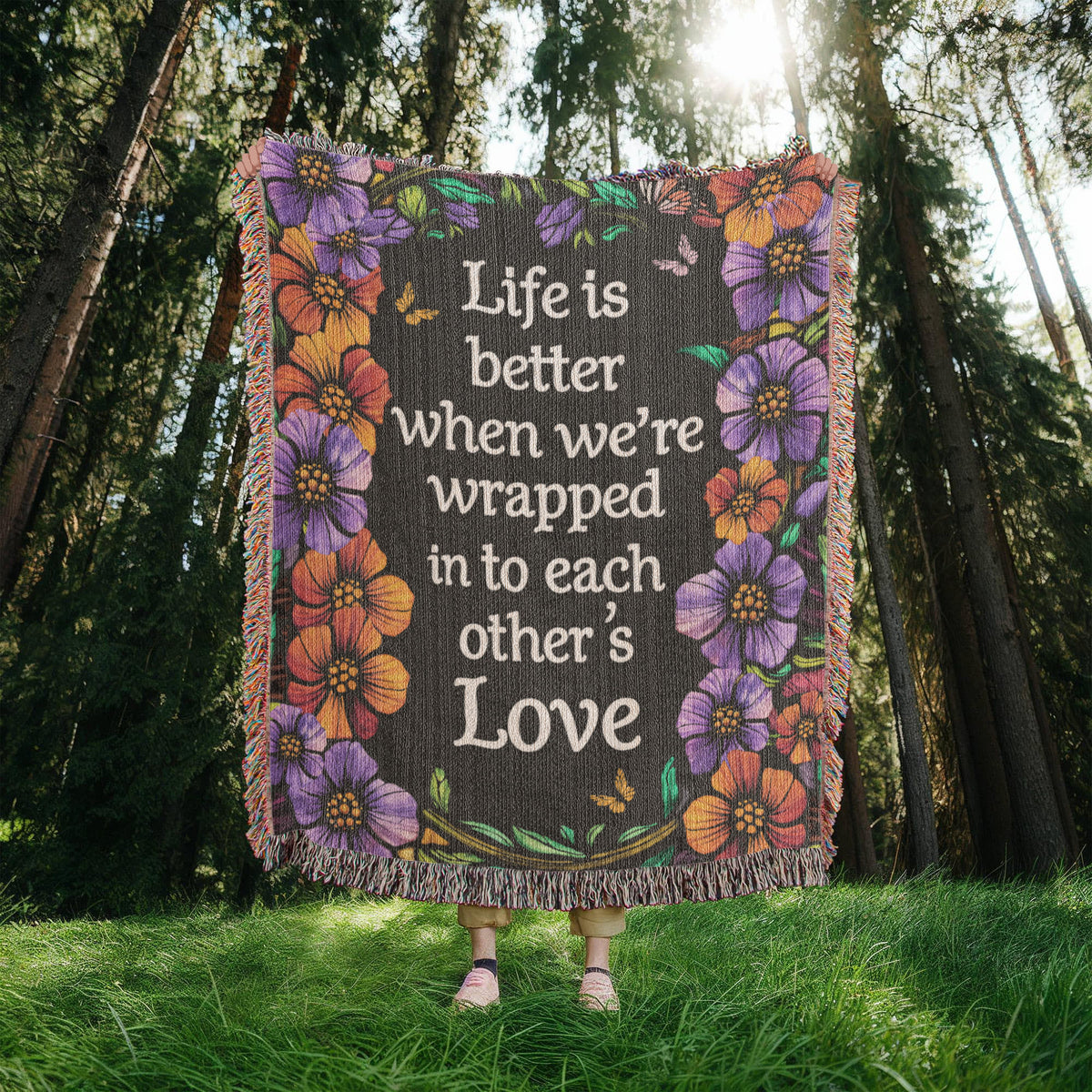Life is Better With You – Heirloom Blanket – image 7
