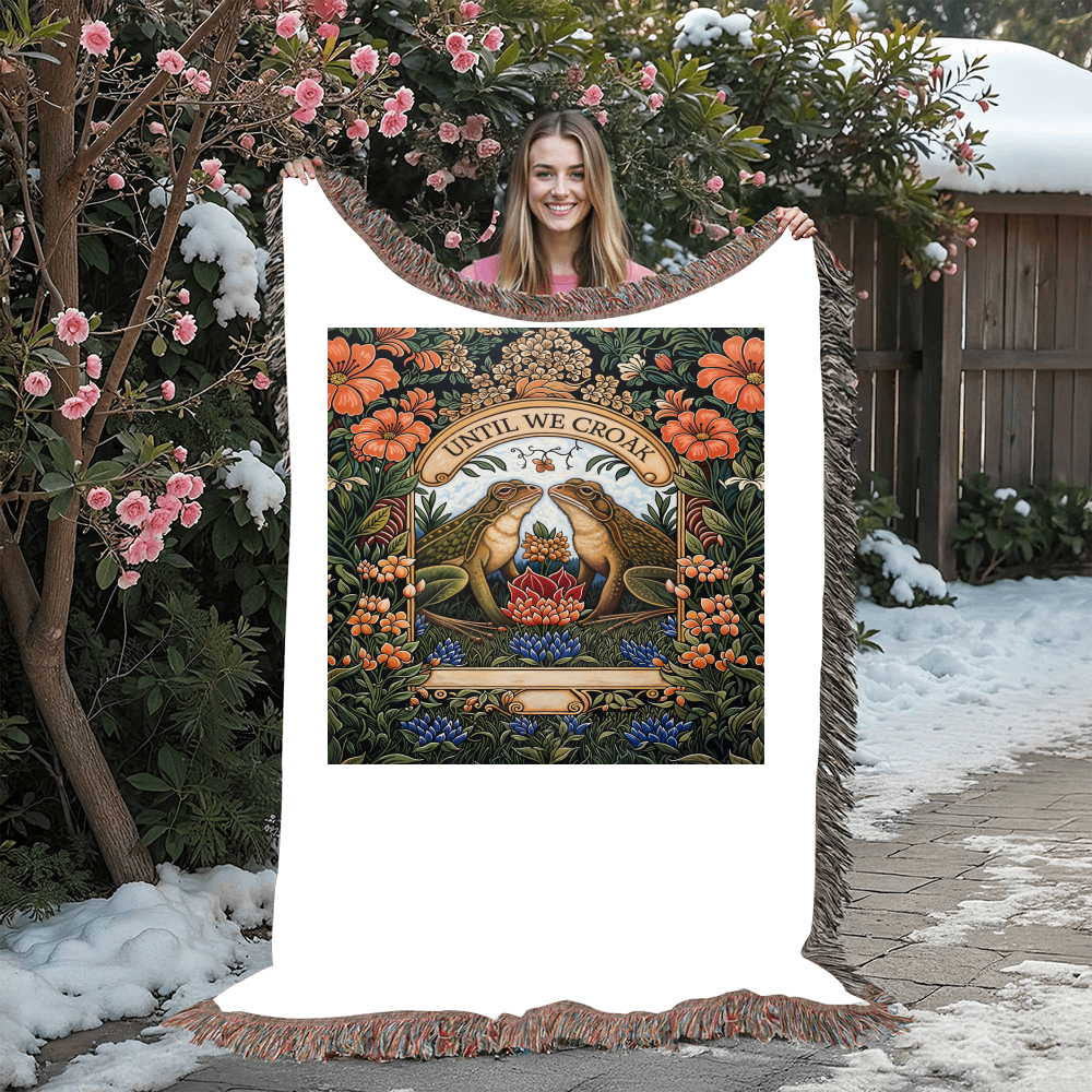Til We Croak – Heirloom Blanket – image 4