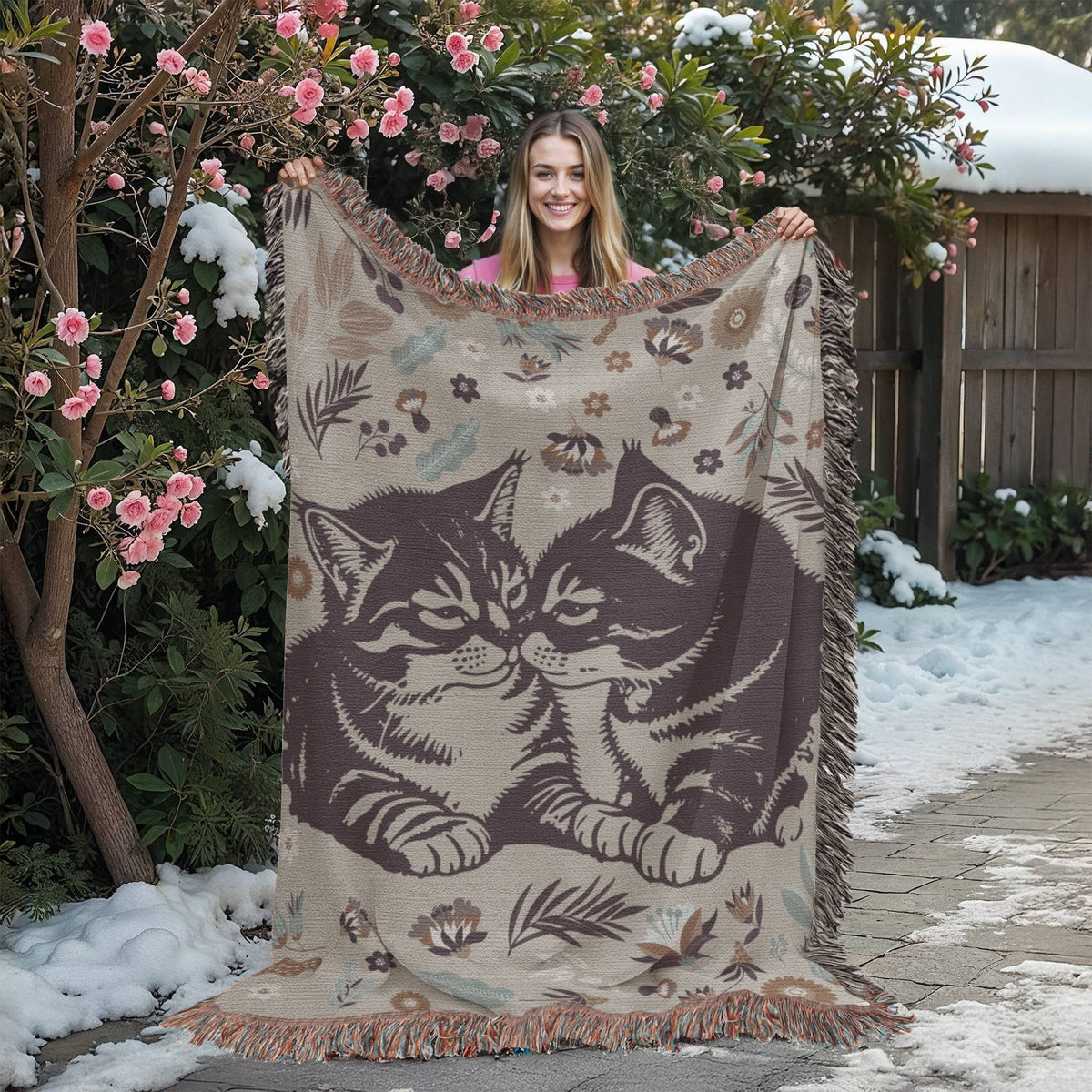 Cat Lovers – Heirloom Blanket – image 3